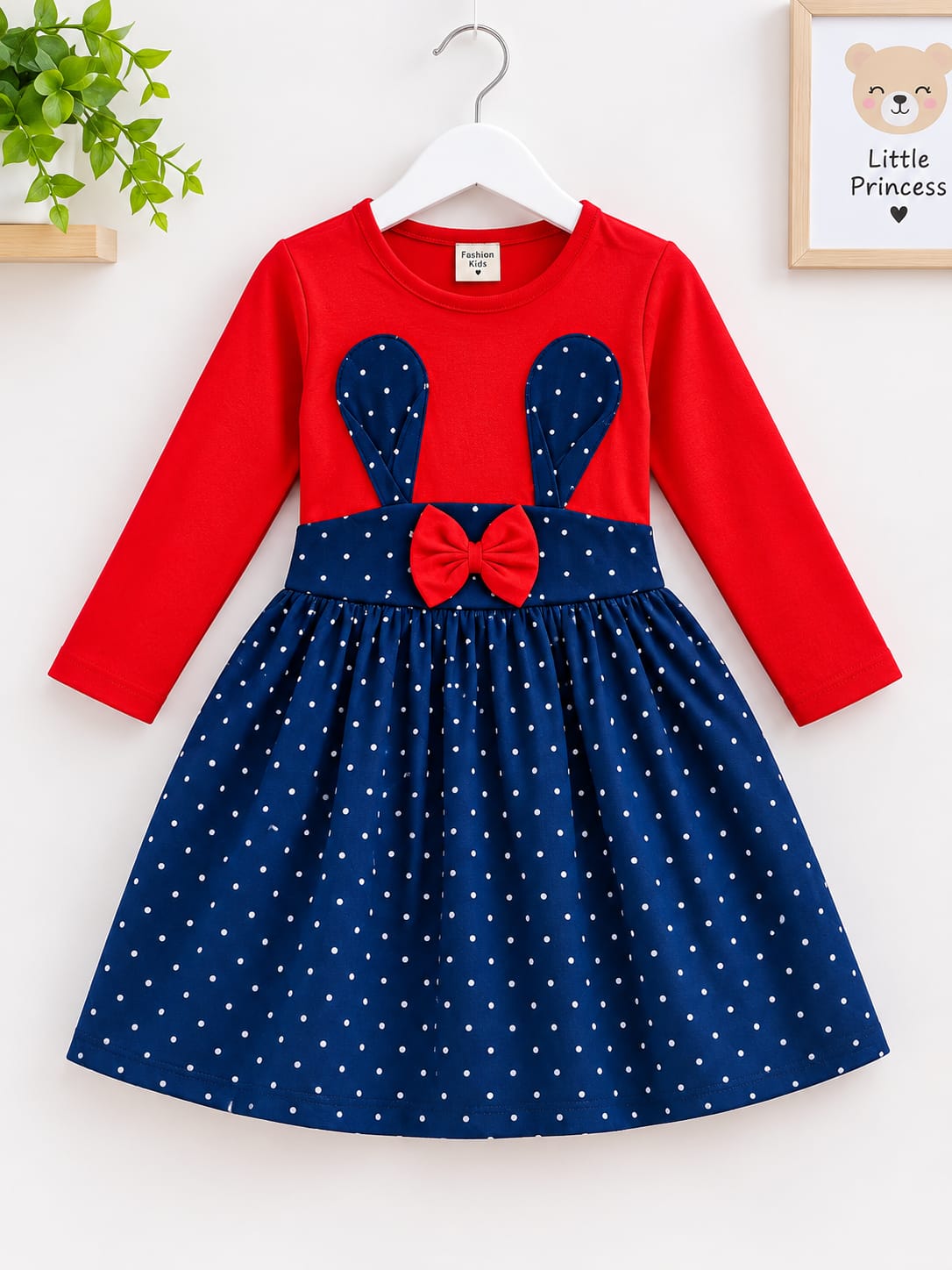 Grils full sleeve frock