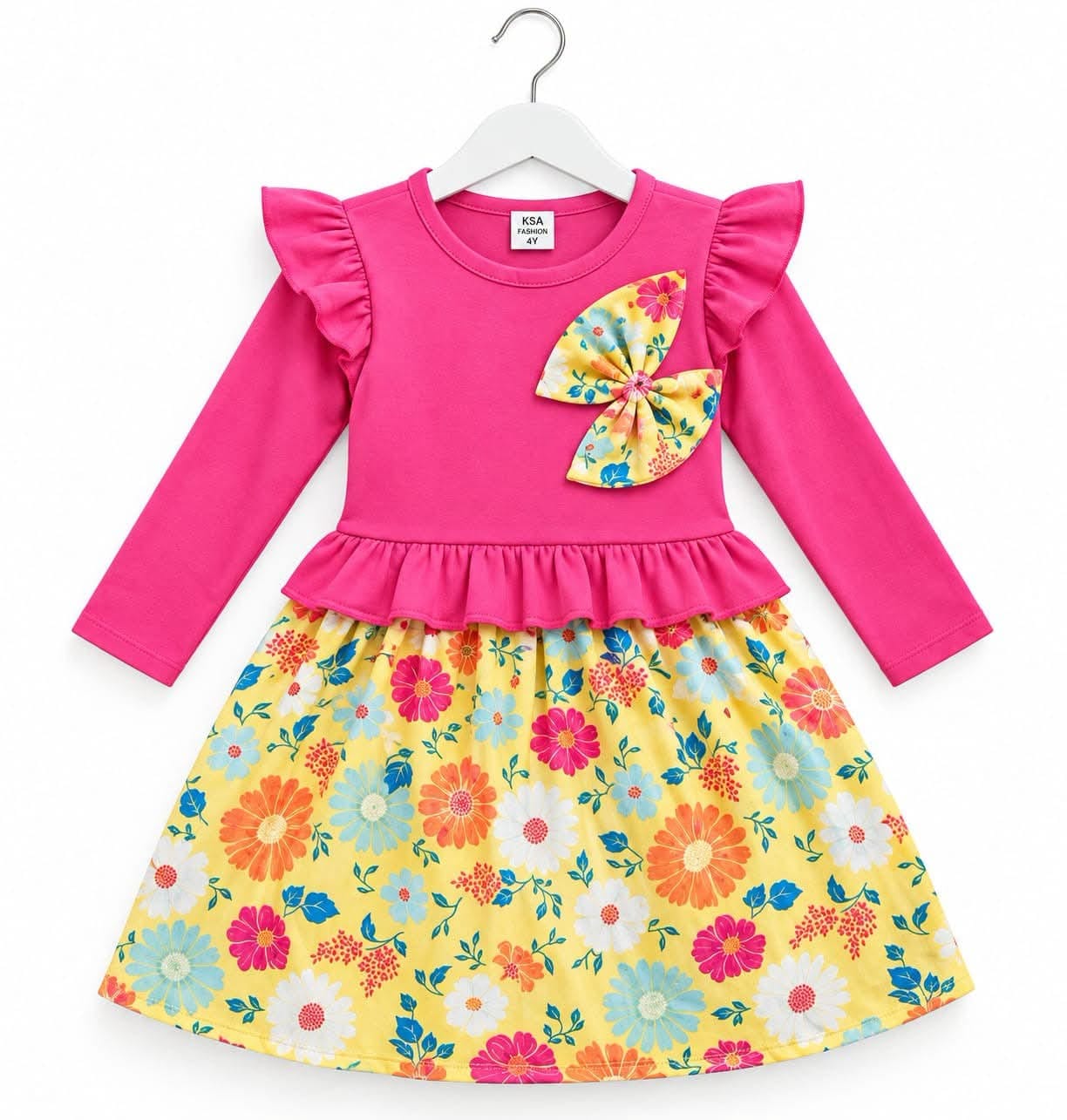 Grils full sleeve frock